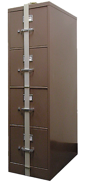 HPC Security File Cabinet Locking Bars - SKU: H-SLB