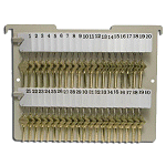 HPC Hanging File Key Rack - SKU: H-HF-40