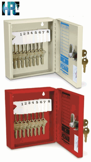 HPC 8 Capacity Single Key KeKab® Key Cabinet - SKU: KEKAB-8