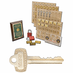 Ilco Engrave-It® Pro Best/Ilco® Traditional Head Size IC key Style Key Holder - SKU: EIP-KH2
