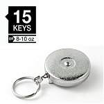 Key-Bak 0KR2 Ratch-It Key Chain with Carabiner, Key Ring and