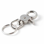 Key-Bak Small Trigger and Bolt Snap Key Ring - SKU: 0309-903