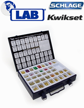 LAB 2 in 1 Schlage and Kwikset Rekeying kit - SKU: LSK2N1