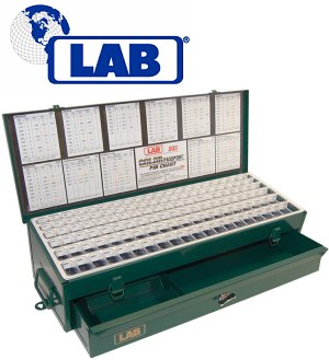 LAB Universal Super Wedge Pro Metal Pin Kit With Drawer - SKU: EPD003 & EPD005