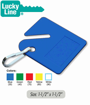 Cabinet Key Tag with Labels