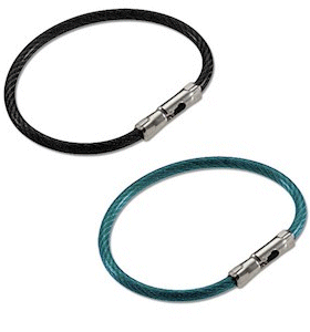 Lucky Line Flex-o-loc Cable Key Ring - SKU: 711