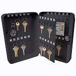 Lucky Line 48 Hook Locking Metal Key Cabinet - SKU: 619