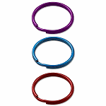 Lucky Line Split Key Ring - SKU: 79430, 79470 & 79465