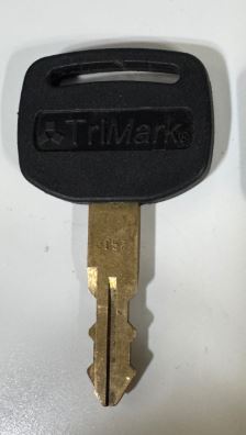 KEY - TRIMARK - TRIMARK (GCODE / CODES ONLINE - USE RED TIP STOP-DO NOT USE PLASTIC TOP) | DOUBLE-SIDED CUT KEY more images