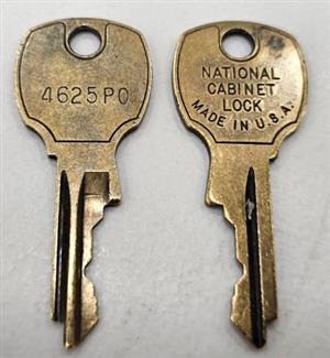 KEY - COMPX NATIONAL - MAILBOX LOCK KEYS > COMPX NATIONAL / FLORENCE (GCODE/FRAMON LASER CUT) more images