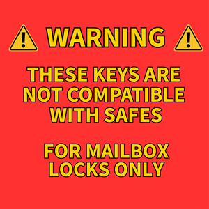 KEY - FLORENCE - MAILBOX LOCKS > AUTH FLORENCE (GCODE / CODES ONLINE) | NOT COMPATIBLE WITH SAFES more images
