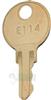 American Specialties E114 Lock Key