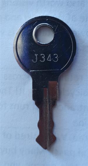 Supreme File Cabinet Replacement Keys Code J301-J350 