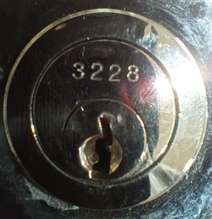 KEY - BRINKS - LSDA / BUMIL / BRINK (CODES ONLINE - AMSEC SAFES) | SAFE KEY | MODEL 5059 AND 5056 more images