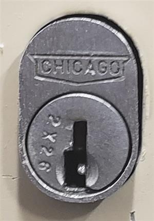 Chicago Lock File Cabinet Key 2X16 
