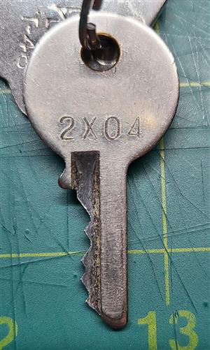 Key NC 60  Vintage Key    ONE KEY      5 similar keys available Chicago Lock Co 