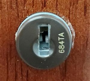 103T Key, Timberline Cylinder Bodies, Cabinet and Drawer Lock Cylinder -  5ELH1