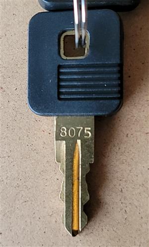 Craftsman 8075 Toolbox Lock Key