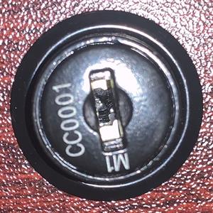 Replacement CL Cyberlock Triumph cabinet/Locker/Desk Key cut to CC0001 to CC1000 