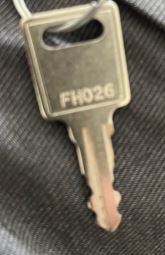 KEY - HAFELE - HAFELE / LAS (GCODE / CODES ONLINE) | DOUBLE-SIDED CUT KEY | A.K.A. RONIS more images