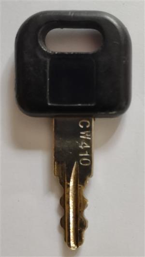CW451 Travel Trailer Camper Motorhome Key 2 FIC Black RV Keys Code Cut CW401