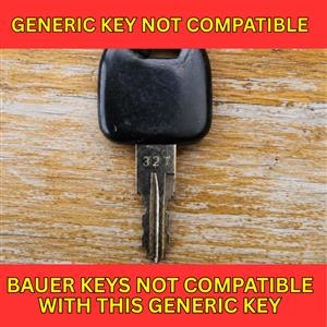 STOCKED OEM KEY - BAUER - SERIES: 301 - 370 more images