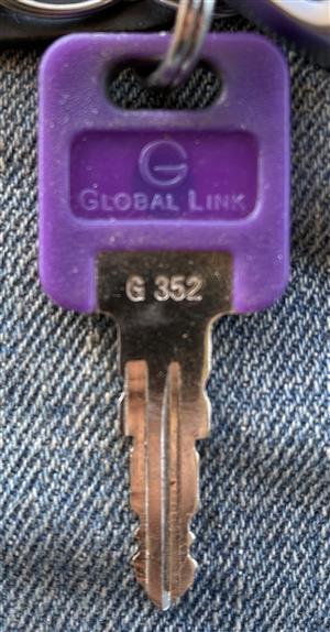 #389 Creative Products Group G-389 Global Link G-Series Replacement Key Pack of 5 