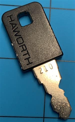 Haworth SL237 Office Furniture Replacement Key