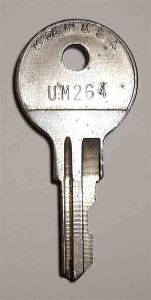 Two Replacement Keys for Herman Miller File Cabinet Office Furniture Cut to Lock/Key Numbers from UM351 to UM427 pre Cut to Code by keys22 UM361 