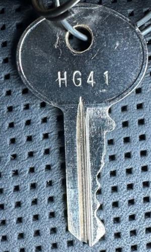 KEY - FIREKING - HUDSON / FIREKING / HON / MOSLER (GCODE/FRAMON) | PUSH-IN STYLE LOCK, OVAL LOCK FACE more images