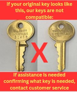 Incompatible Key Series