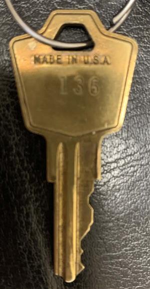 thumbnail image 2 of HON 108E File Cabinet Replacement Keys - Dark Engraved Vertikee Keys 2 of 13