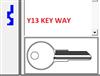 HON GG Y13 Keyway