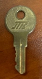 101E-225E key for HON File Cabinet locks.cut to your code Licensed Locksmith. 