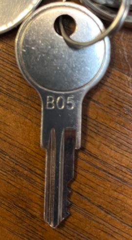 KEY - HUSKY - HUDSON / DEWALT / HUSKY / HOME DEPOT (DUPLICATE OEM / GCODE / PLUNGE CUT) | CURRENT NEW STYLE HUSKY TOOLBOX / TOOL CHEST AND CABINET LOCKS more images