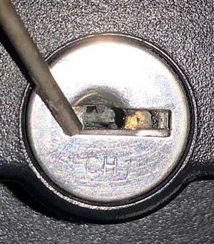 Jayco CH1 Truck Topper Lock