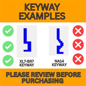 KEY - SALSBURY INDUSTRIES - SALSBURY (GCODE) | MAILBOX LOCKS | UPLOAD A PHOTO OF YOUR KEY WHEN PROMPTED more images