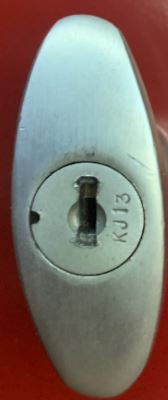 KEY - COMPX CHICAGO - CHICAGO / MOSLER / DIEBOLD (GCODE / CODES ONLINE) | TELLER CABINET LOCKS more images