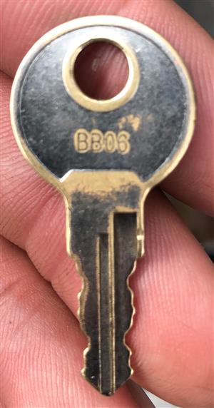 BB01-BB10 KEY 1 STAMP Key 4 BETTER BUILT Truck locks Cut To your Code Locksmith 