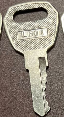 KEY - REESE - BULLDOG / CCP / CTP / FULTON / REESE (INSTACODE CCP AG01-AG30 LISTING USING CUTS FROM CODES ONLINE) ALTERNATE CUTS EXIST FOR SOME LOCK CODES | HITCH /COUPLER LOCKS more images