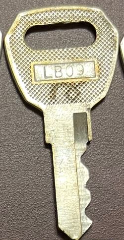 KEY - REESE - BULLDOG / CCP / CTP / FULTON / REESE (INSTACODE CCP AG01-AG30 LISTING USING CUTS FROM CODES ONLINE) ALTERNATE CUTS EXIST FOR SOME LOCK CODES | HITCH /COUPLER LOCKS more images