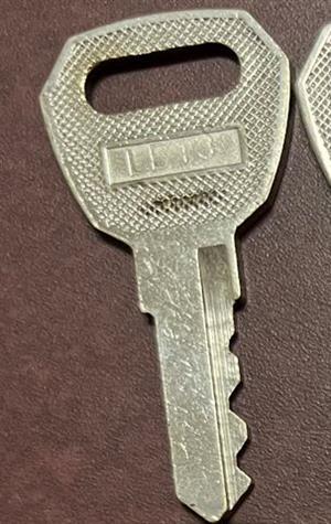 KEY - REESE - BULLDOG / CCP / CTP / FULTON / REESE (INSTACODE CCP AG01-AG30 LISTING USING CUTS FROM CODES ONLINE) ALTERNATE CUTS EXIST FOR SOME LOCK CODES | HITCH /COUPLER LOCKS more images