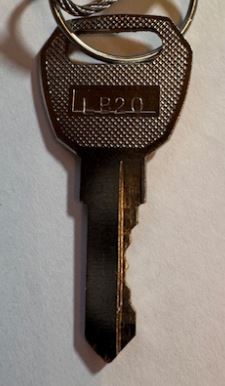 KEY - REESE - BULLDOG / CCP / CTP / FULTON / REESE (INSTACODE CCP AG01-AG30 LISTING USING CUTS FROM CODES ONLINE) | HITCH /COUPLER LOCKS more images