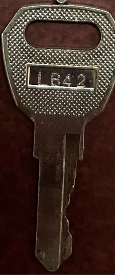 KEY - REESE - BULLDOG / CCP / CTP / FULTON / REESE (INSTACODE CCP AG01-AG30 LISTING USING CUTS FROM CODES ONLINE) ALTERNATE CUTS EXIST FOR SOME LOCK CODES | HITCH /COUPLER LOCKS more images