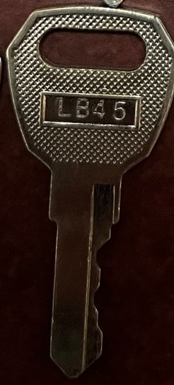 KEY - REESE - BULLDOG / CCP / CTP / FULTON / REESE (INSTACODE CCP AG01-AG30 LISTING USING CUTS FROM CODES ONLINE) ALTERNATE CUTS EXIST FOR SOME LOCK CODES | HITCH /COUPLER LOCKS more images