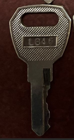 KEY - REESE - BULLDOG / CCP / CTP / FULTON / REESE (INSTACODE CCP AG01-AG30 LISTING USING CUTS FROM CODES ONLINE) ALTERNATE CUTS EXIST FOR SOME LOCK CODES | HITCH /COUPLER LOCKS more images