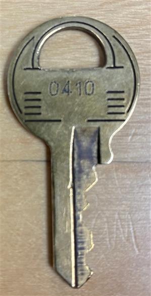 2 Master #1 Padlock Keys Code Cut To  0551 thru 0600 Lock Key 