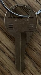 Master Lock Padlock 0536 Key