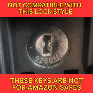 KEY - AMERICAN LOCK - FOR PADLOCKS ONLY | NOT COMPATIBLE WITH RESTRICTED KEYWAYS R2 AND R7 | MUST USE LOCK CODE FROM KEY OR ORIGINAL PACKAGING, NOT THE PADLOCK | AMERICAN (GCODE) more images