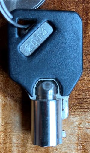 2 Sentry Safe Keys Code Cut 2001 thru 2100 Tubular Round Ace Key 